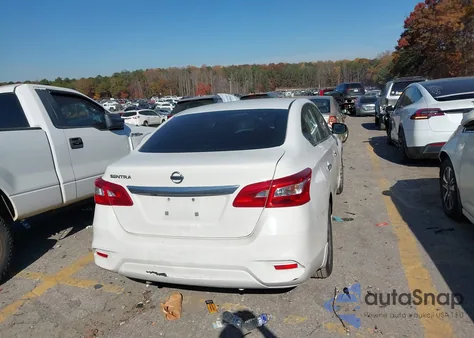 2018 Nissan Sentra S from USA, damaged, VIN 3N1AB7APXJY316650